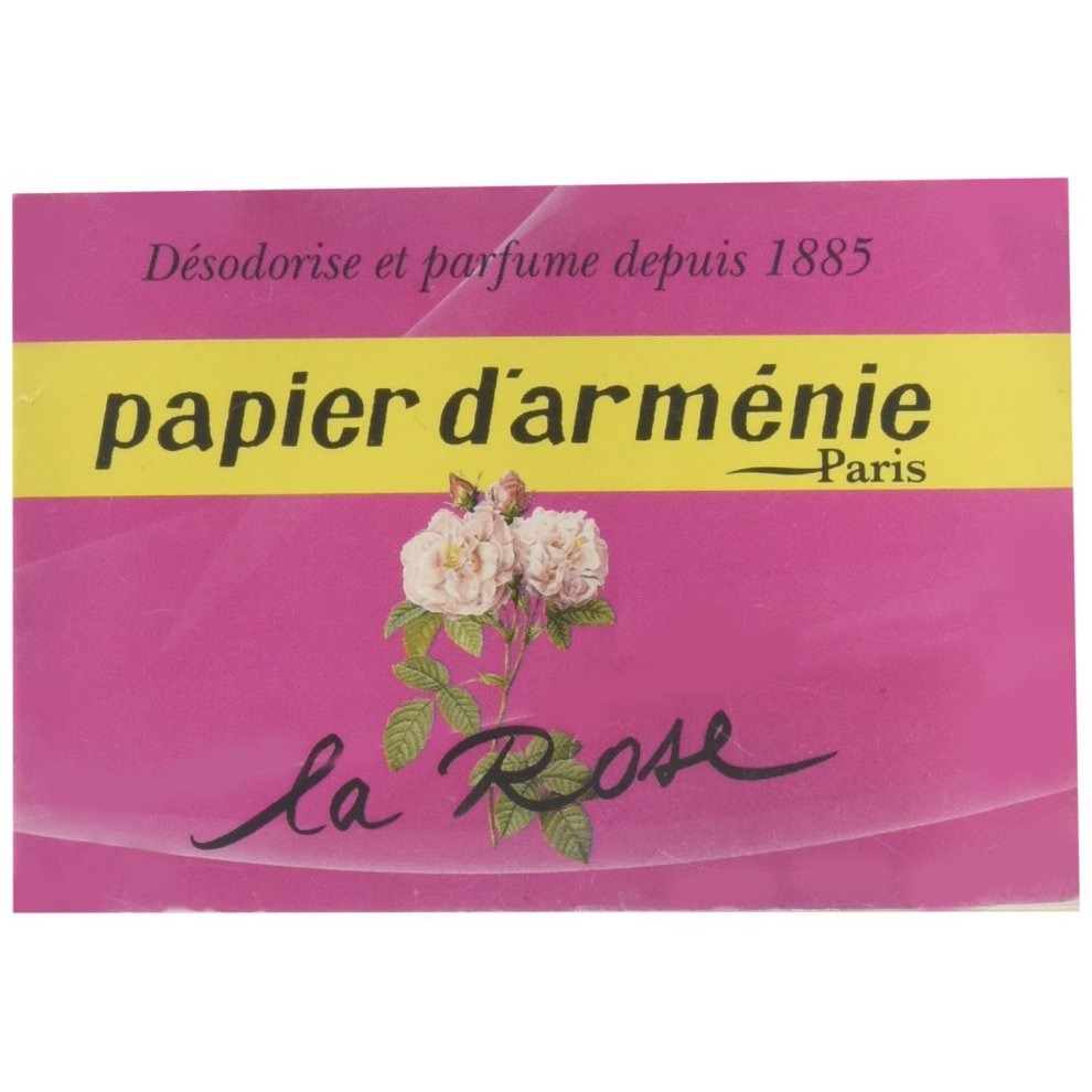 Papiers d'Arménie à la rose