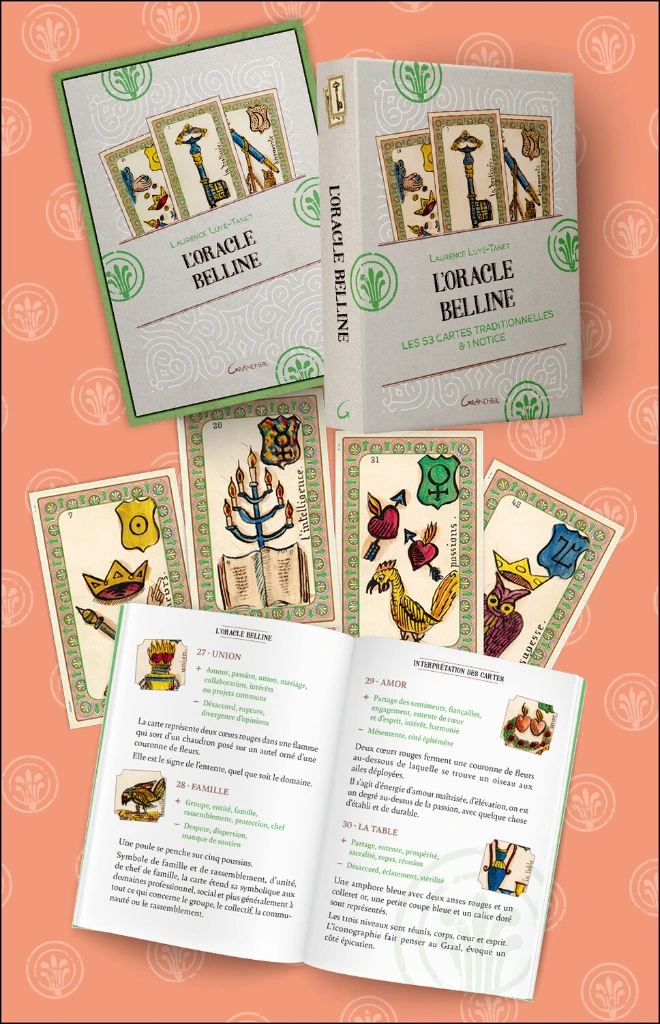 L'Oracle Belline - Les 53 cartes traditionnelles & 1 notice - Coffret2.webp