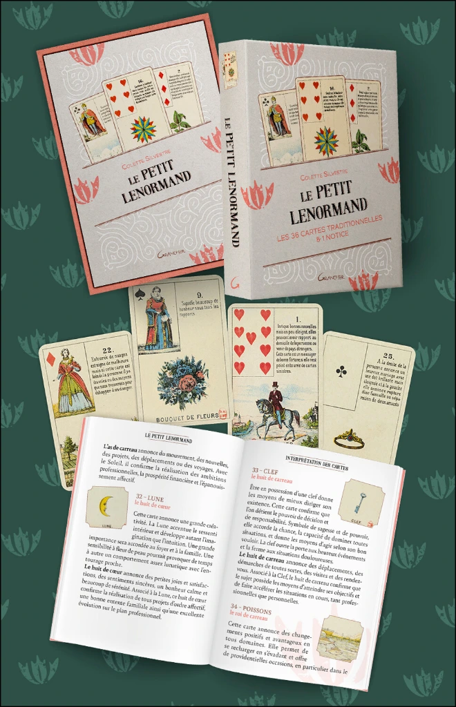 Le Petit Lenormand - Les 36 cartes traditionnelles & 1 notice - Coffret.webp