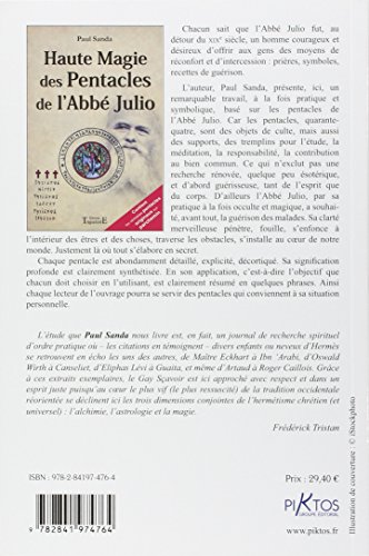 Haute magie des pentacles de l'Abbé Julio TRA7476