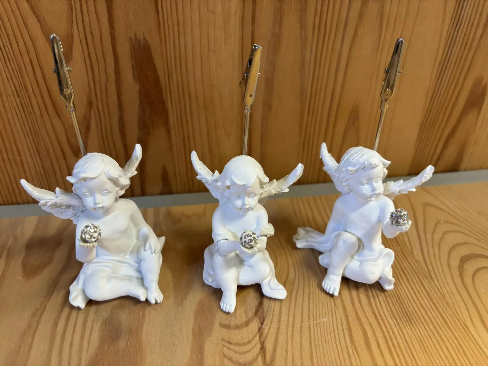 [ANG012] Ange en résine porte photo