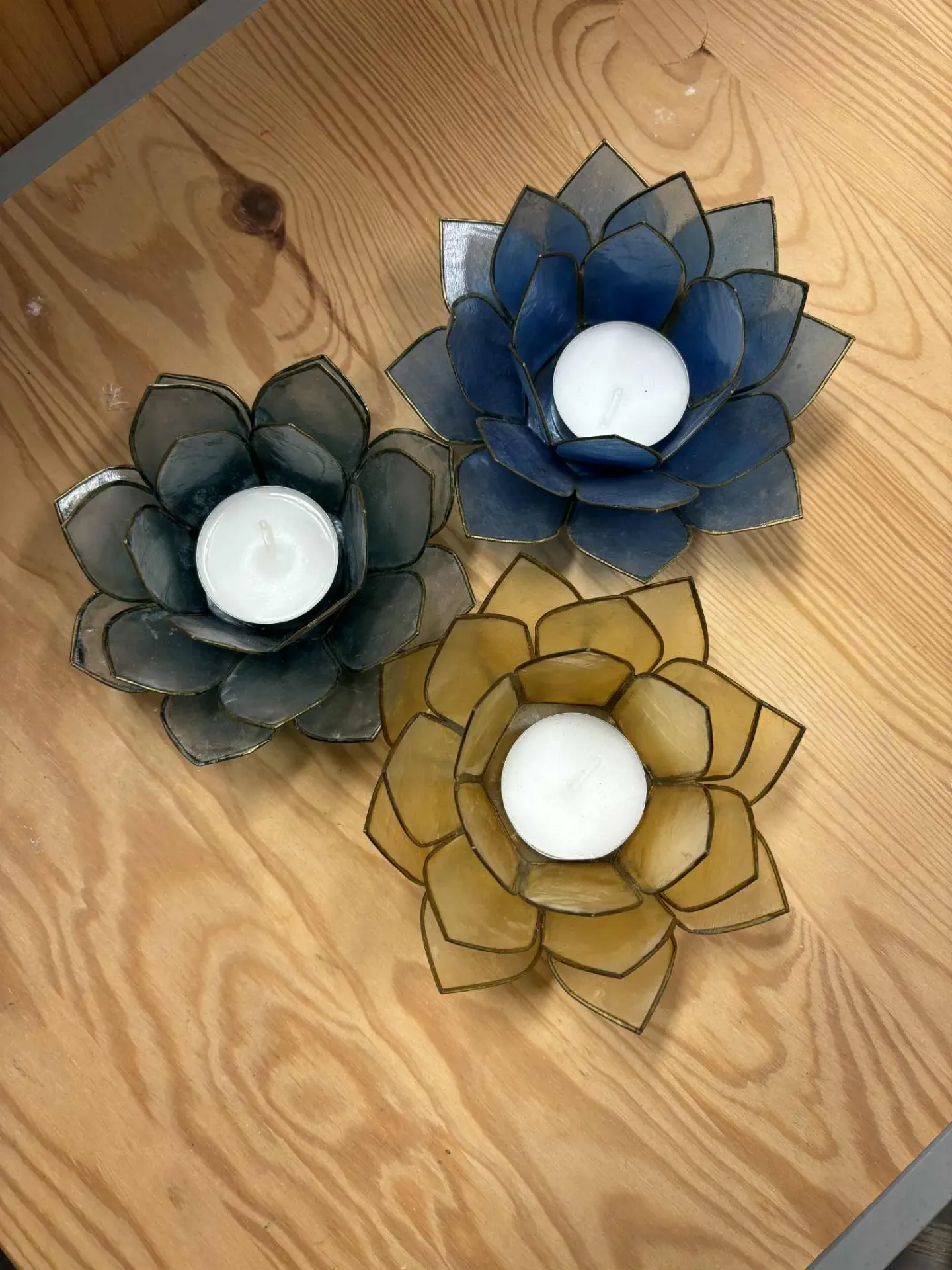 [BG005] Bougeoir fleur de lotus