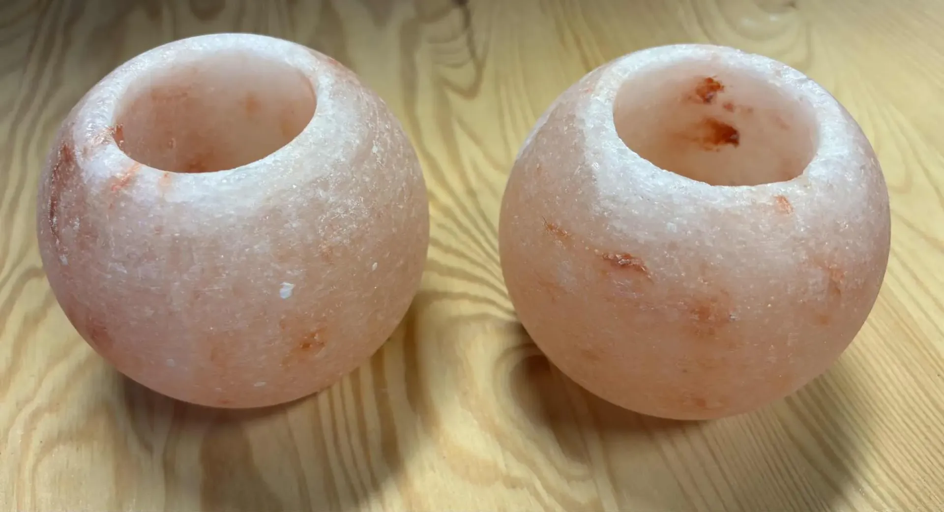 Bougeoir sel d'Himalaya sphère 900gr