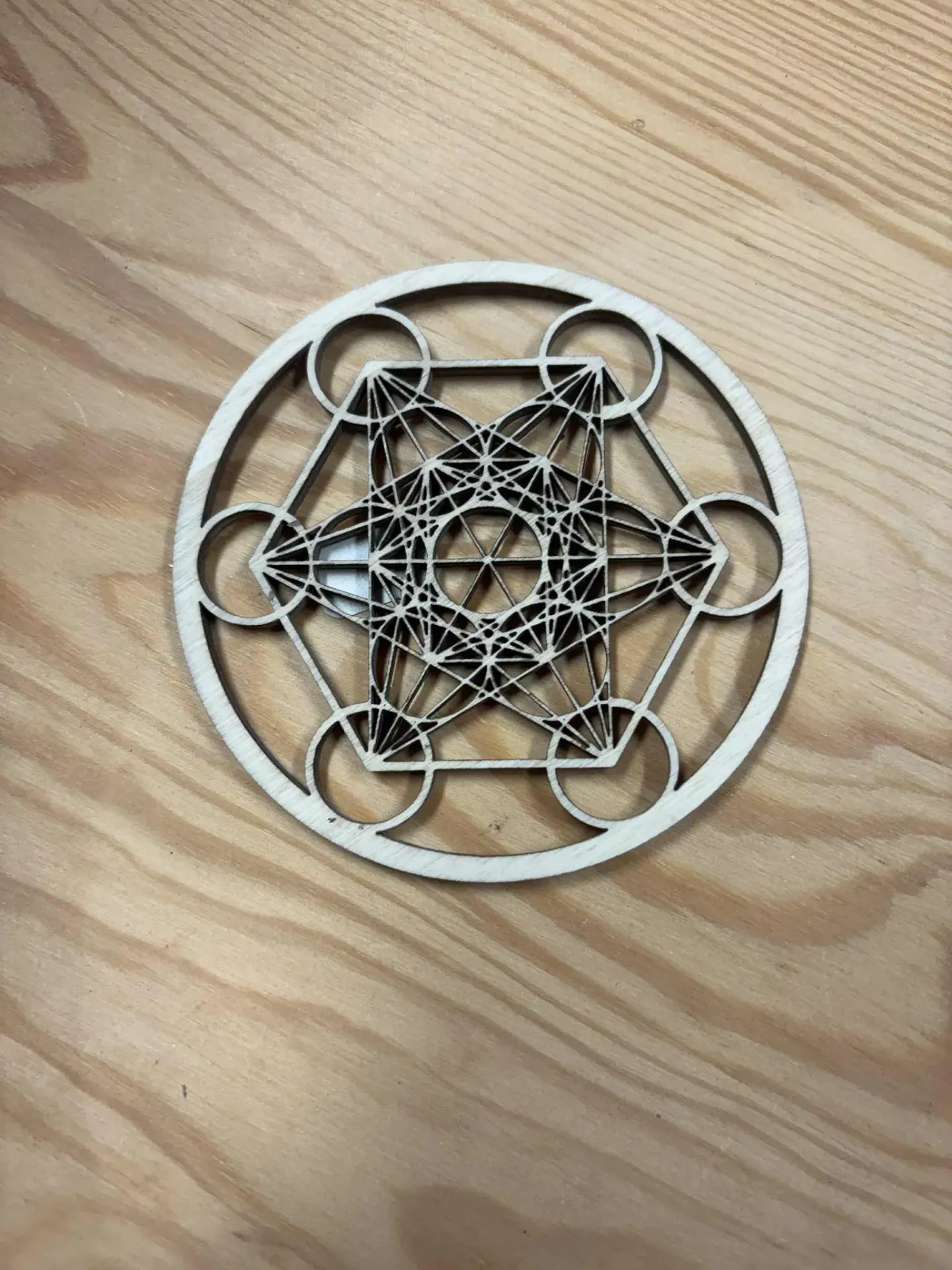 Métatron en bois 8cm