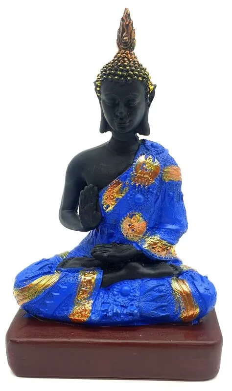 Bouddha Gautama Thaï Bleu
