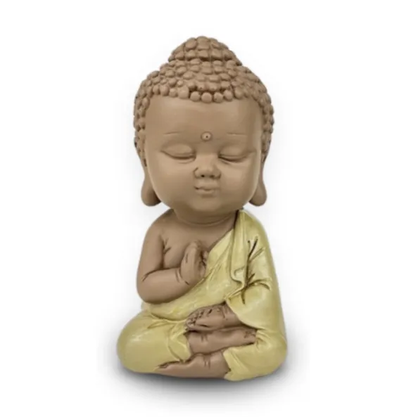 Bouddha Gautama Toge Jaune