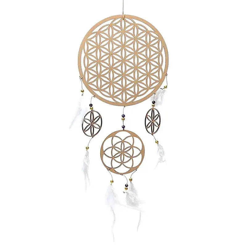 Attrape-rêves Fleur de Vie