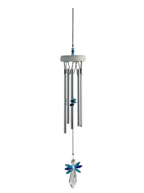 Carillon Ange cristal Bleu