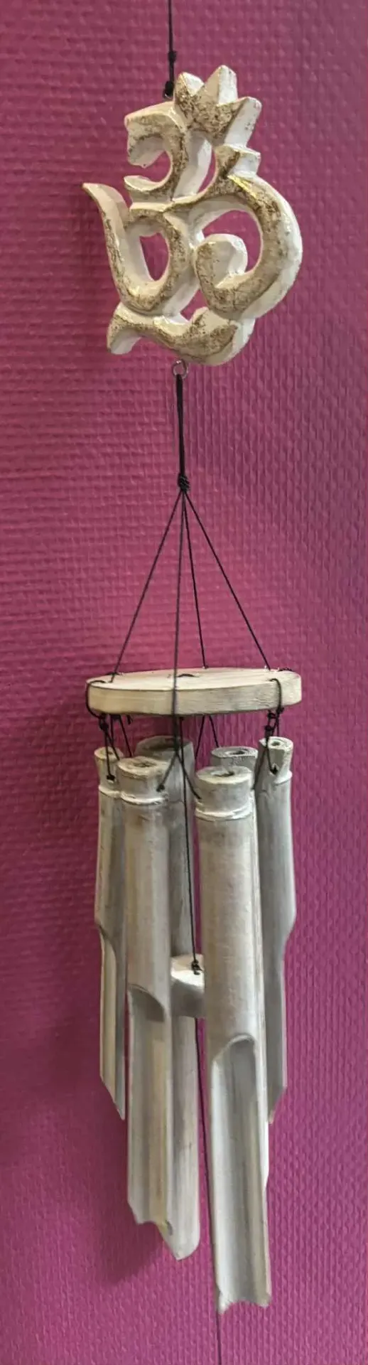 Carillon Om bambou