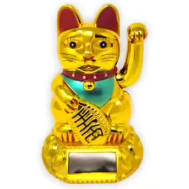 Chat Maneko avec cellule