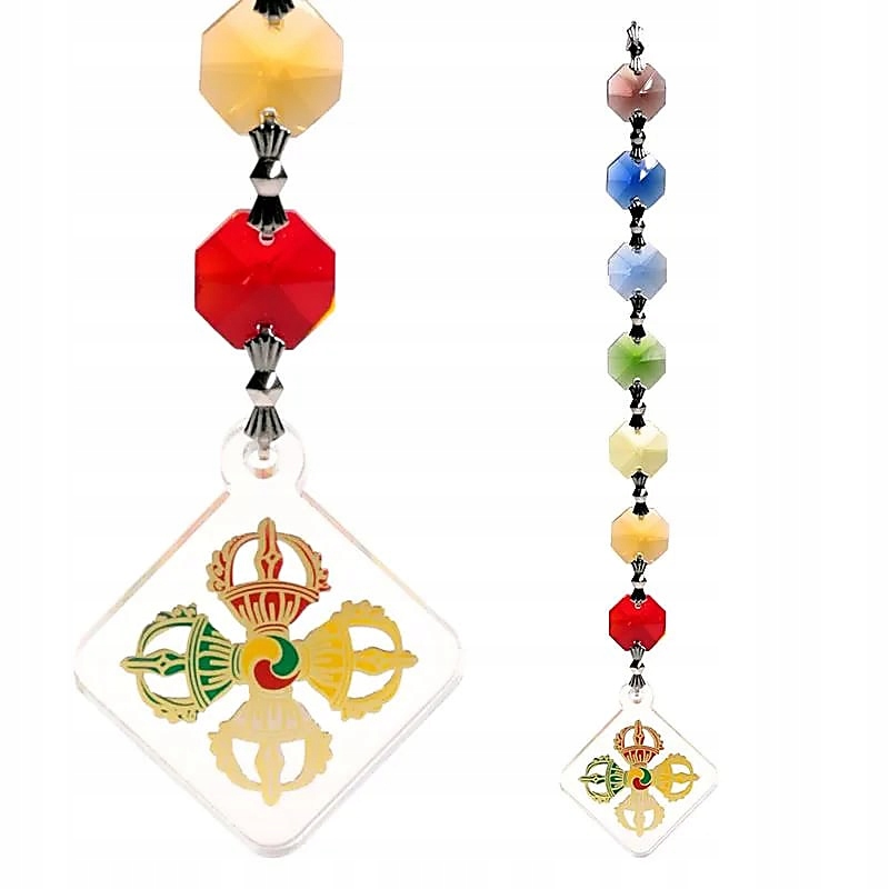 Cristal Feng Shui double Vajra