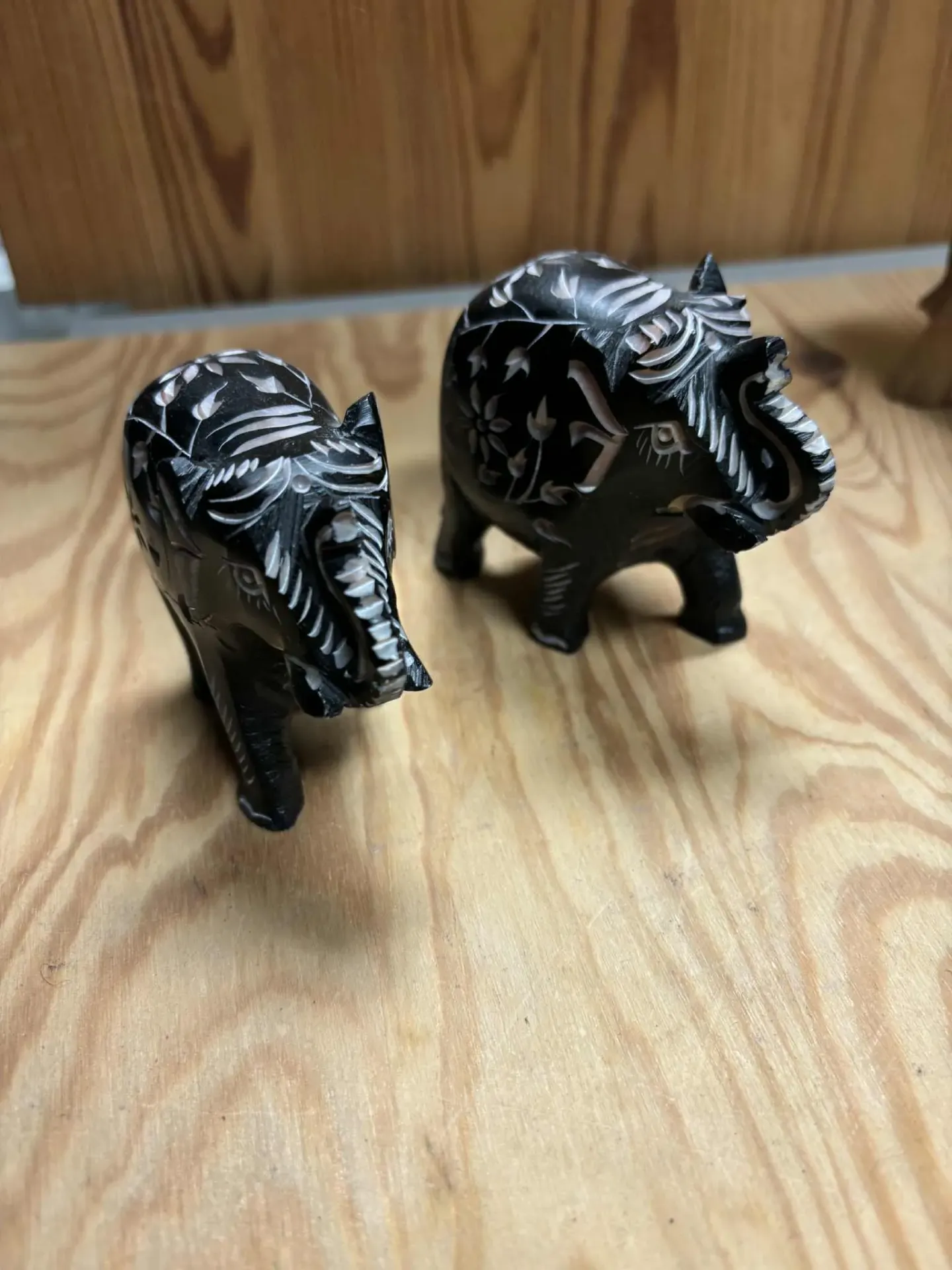 Eléphant en pierre de savon