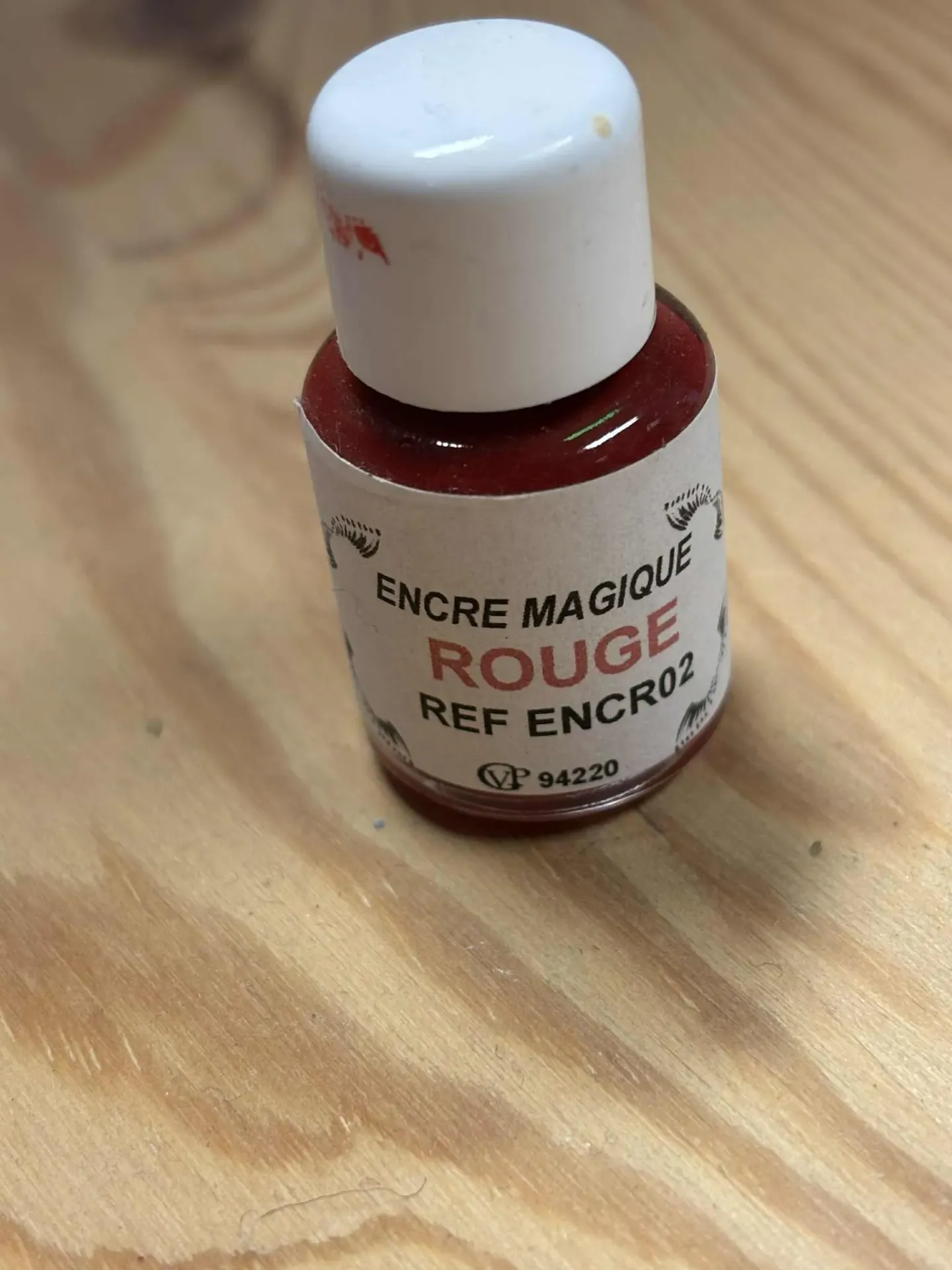 [ENCR001] Encre magique rouge
