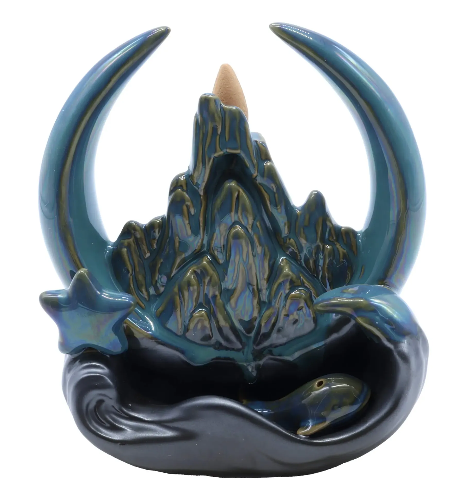 [FON003] Fontaine à encens Lune Etoile