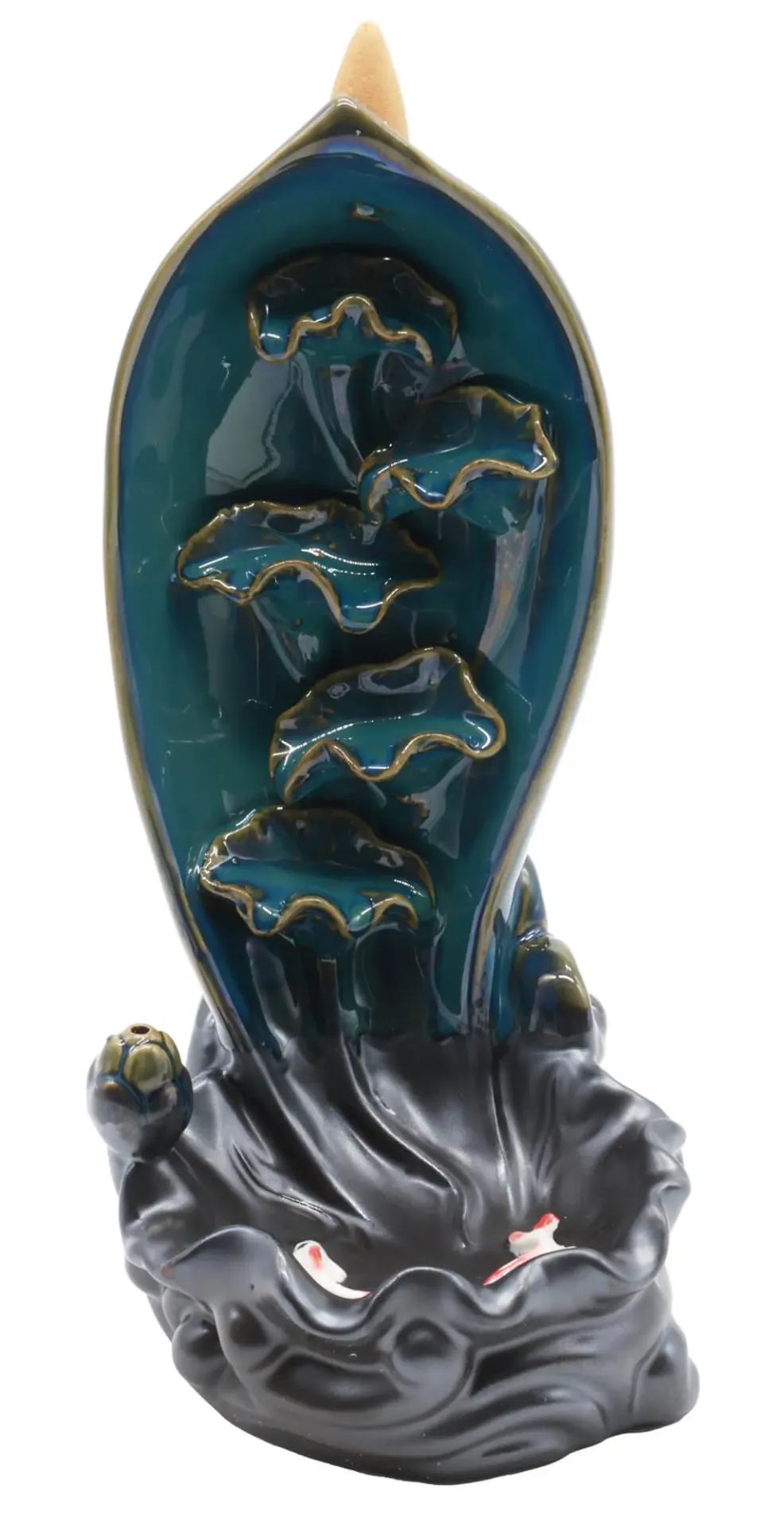 [FON008] Fontaine à encens Cascade Poissons