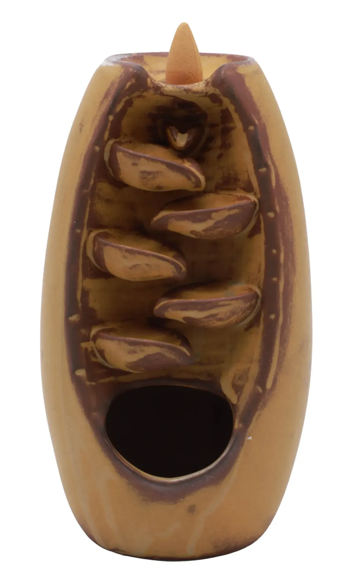 Fontaine à encens Cascade Chinoise Marron