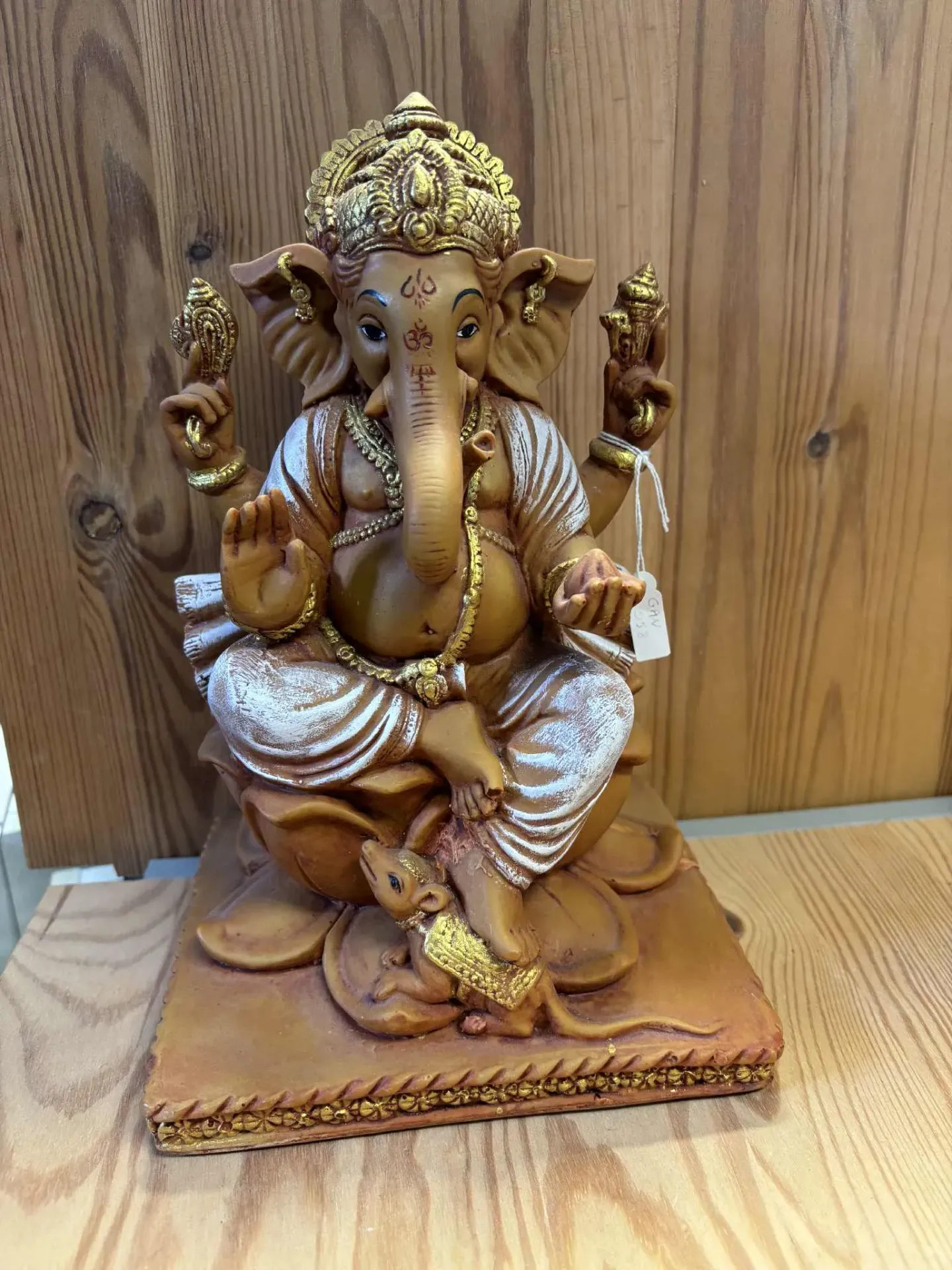 Ganesh résine brune