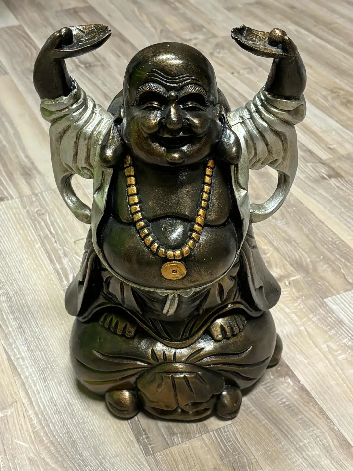 Bouddha rieur en résine L