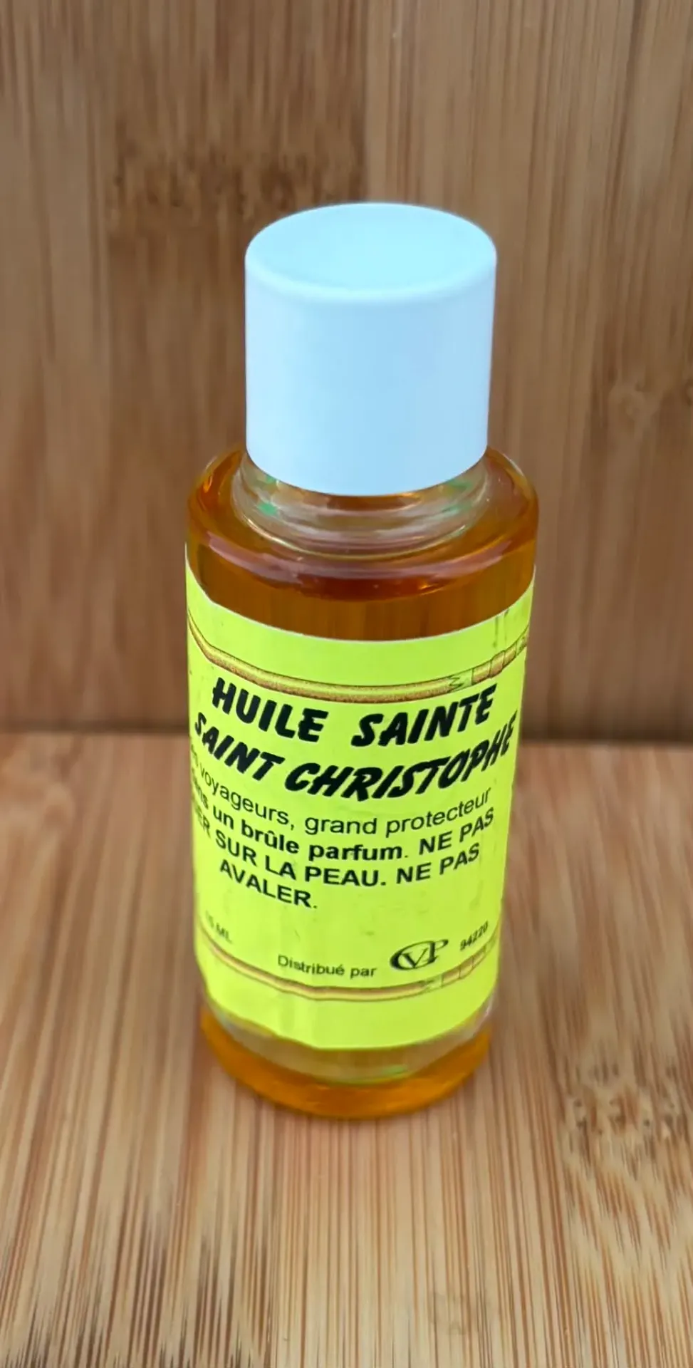 Huile Sainte: Saint Christophe