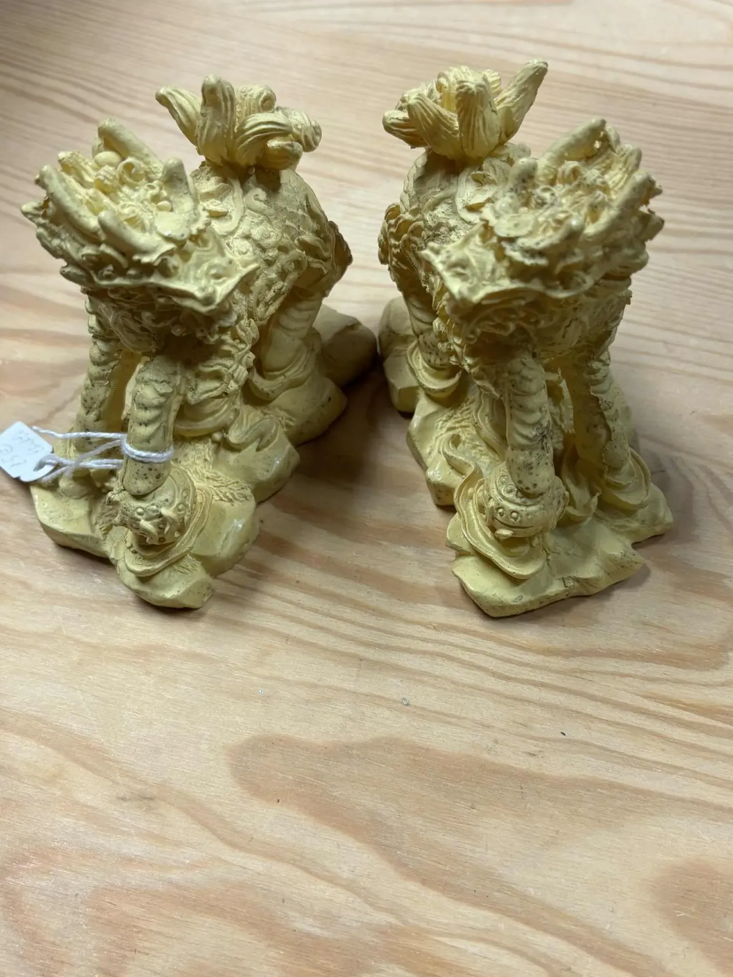 Killing couple en résine claire