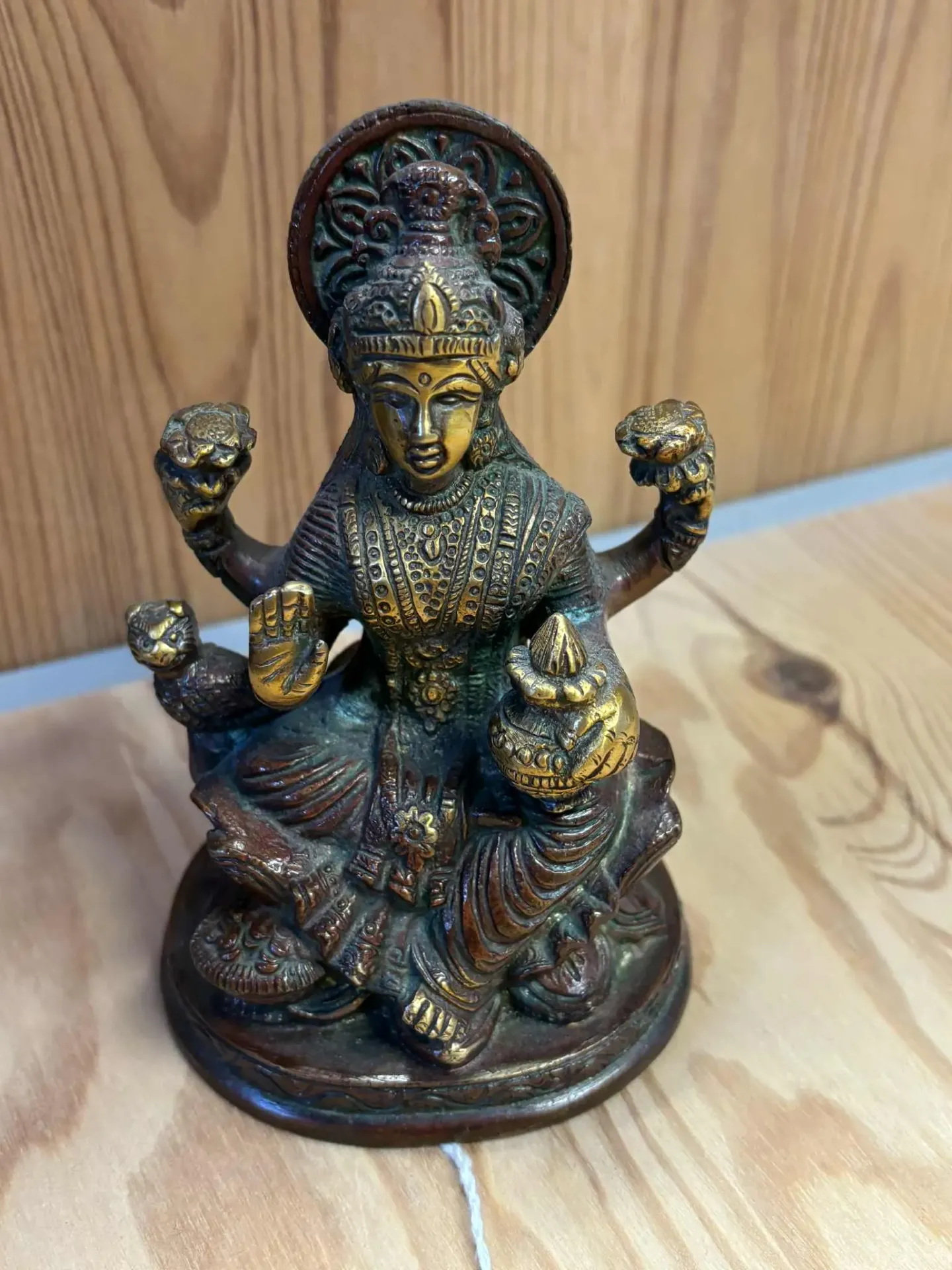 [LAK002] Lakshmi en bronze