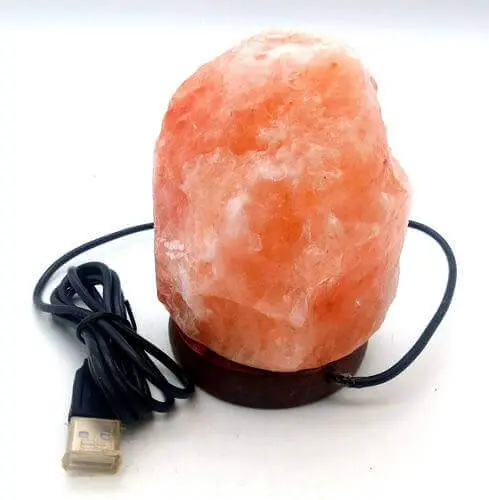 Mini Lampe de Sel d'himalaya USB Brute 1KG