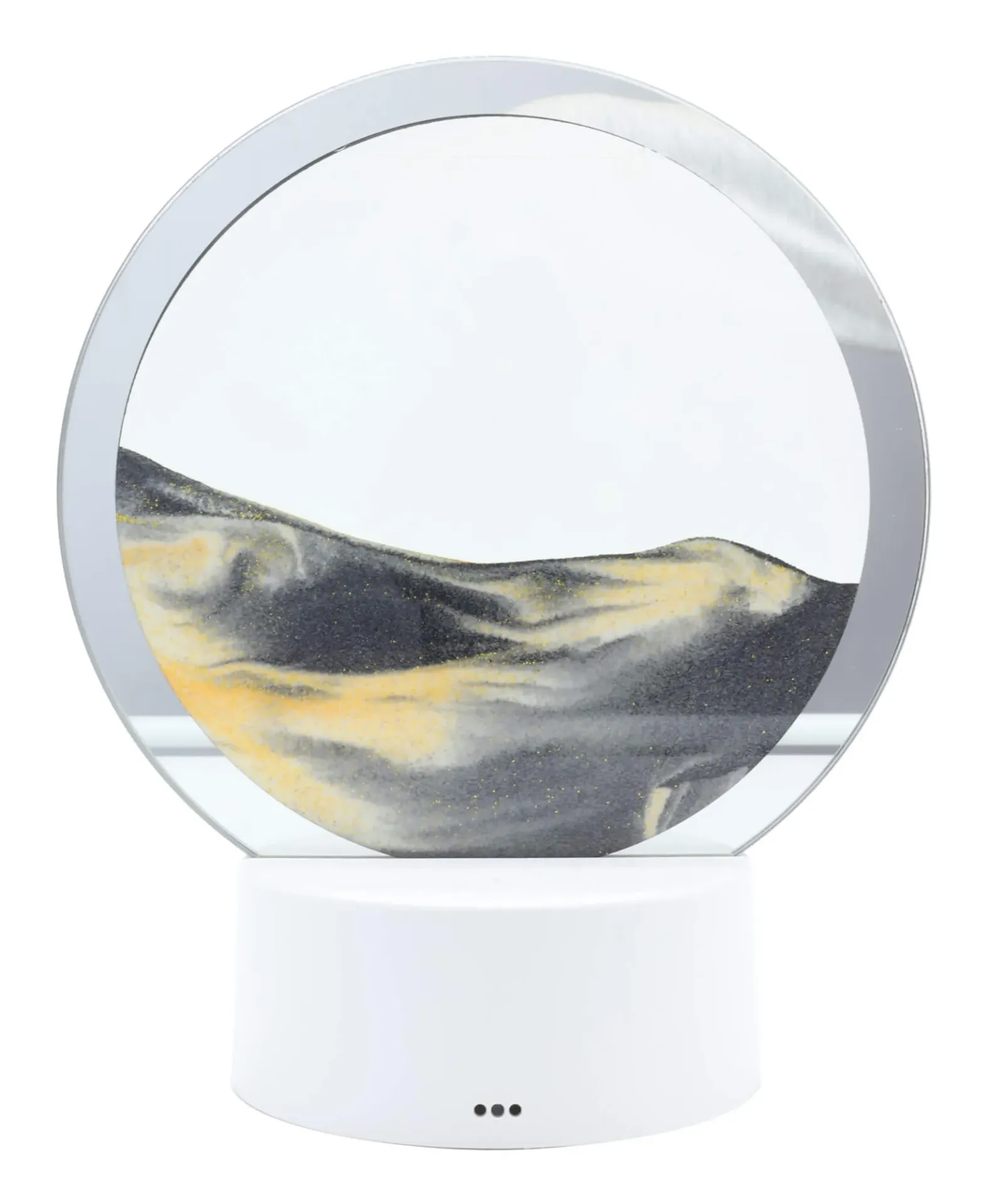 Lampe Sable Ronde Gris