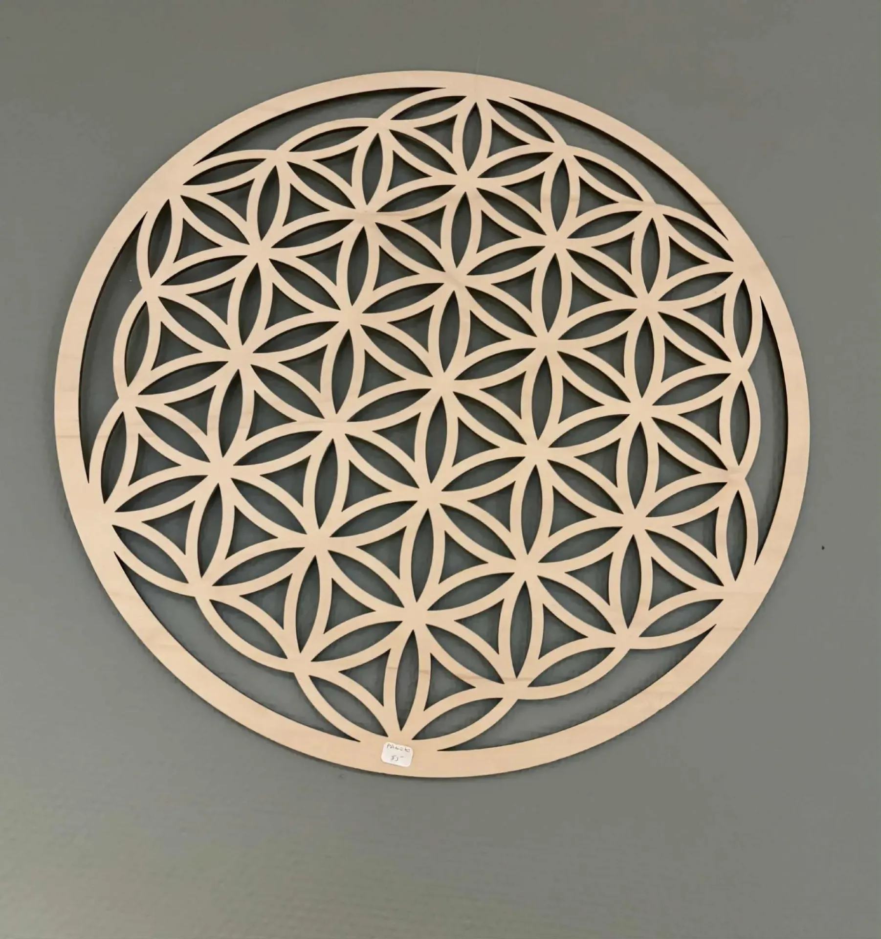 Fleur de vie en bois 50cm
