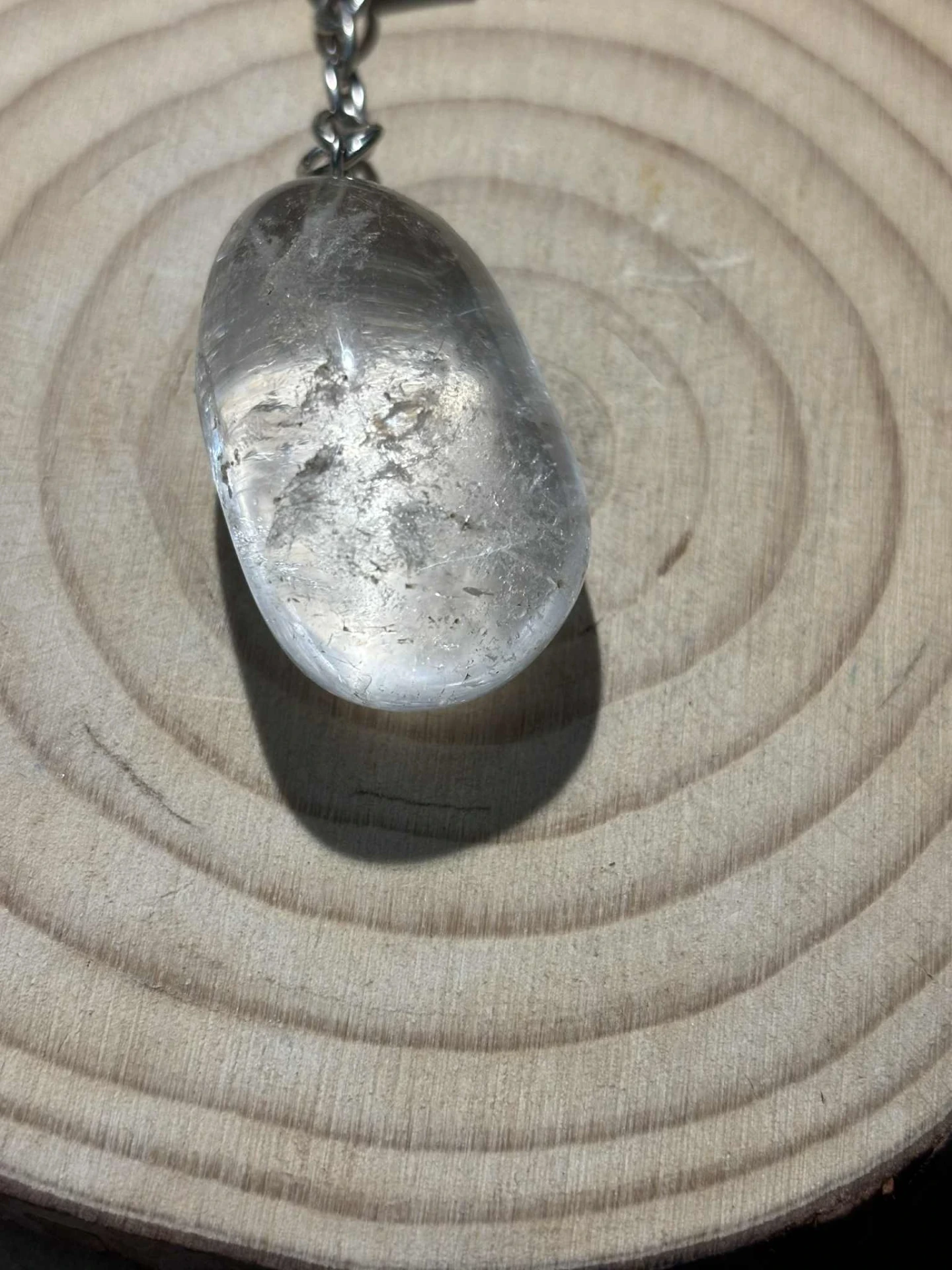 Porte-clés Cristal de roche