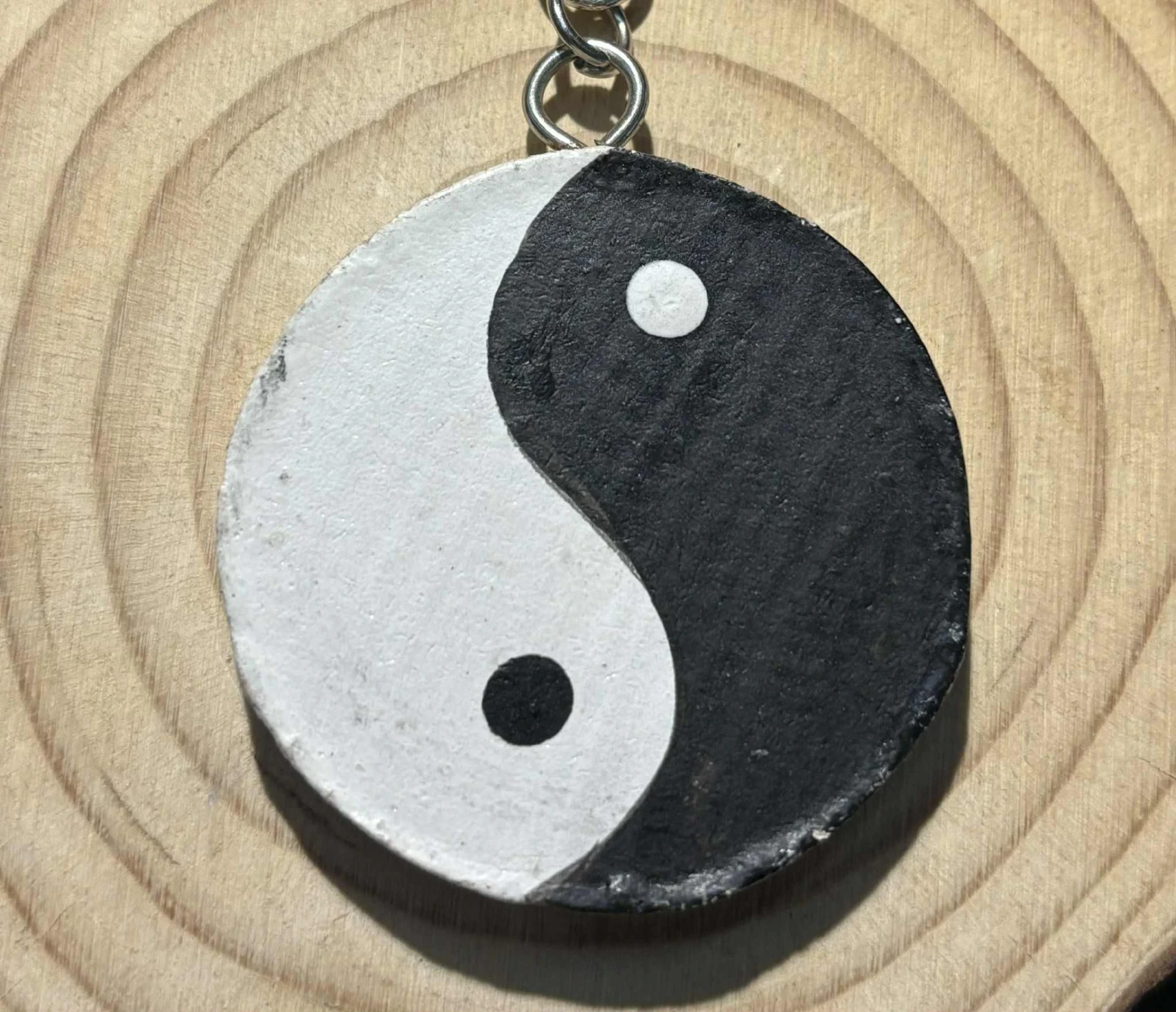 Porte-clés Yin & yang