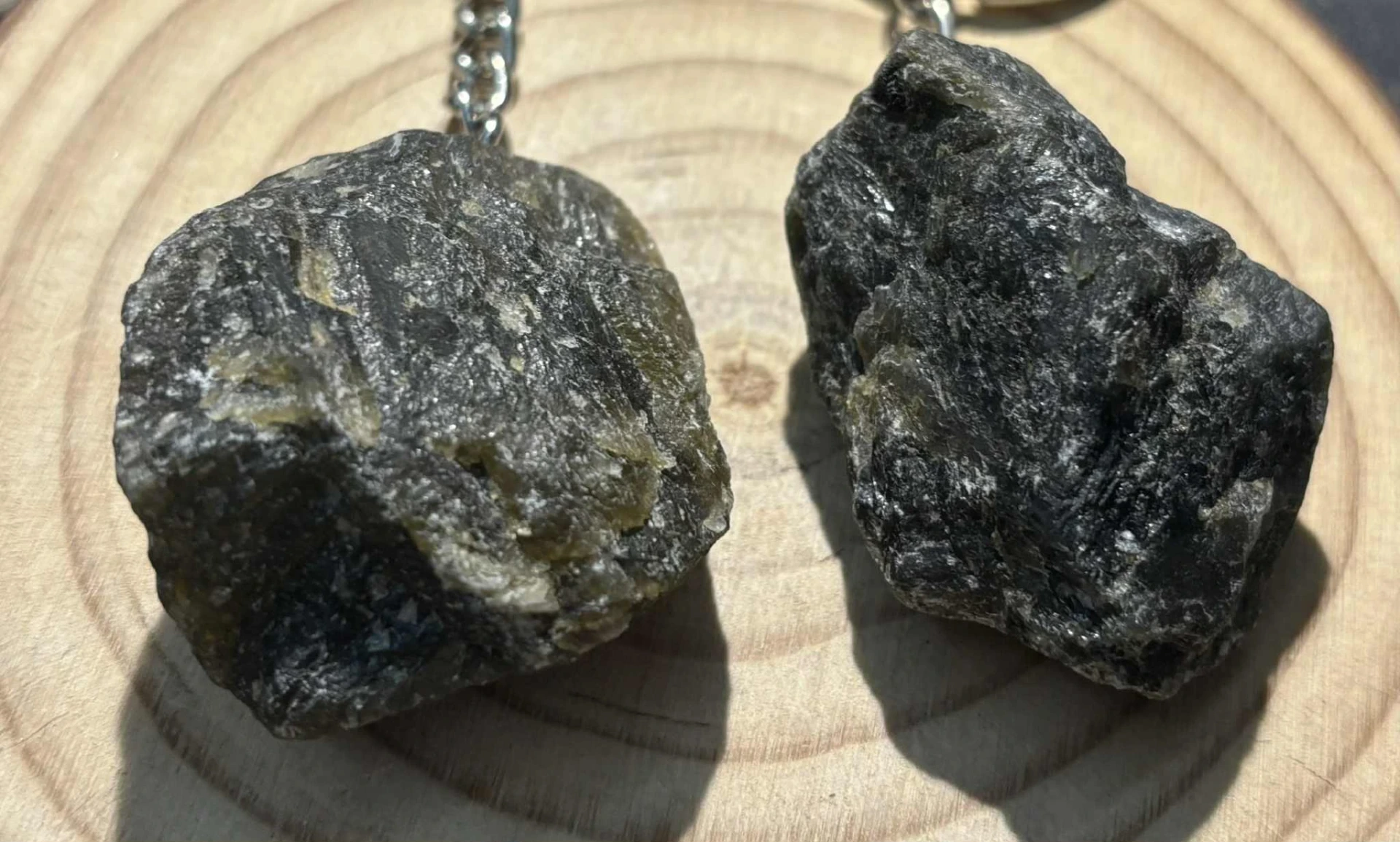 Porte-clés Labradorite brute