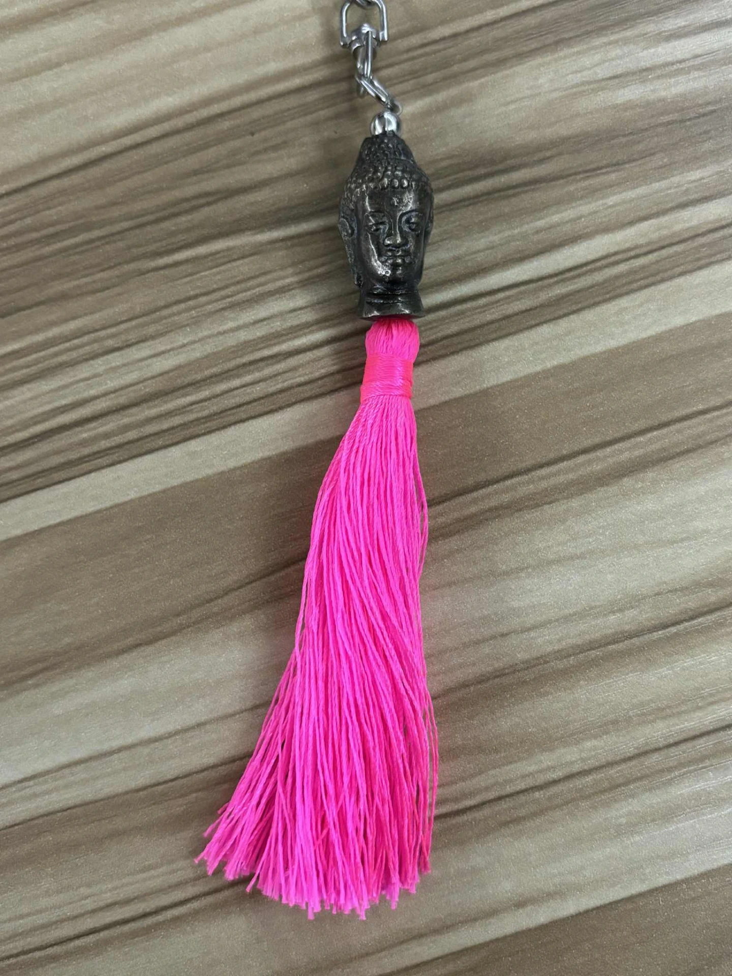 Porte-clés Tête de Bouddha & fils