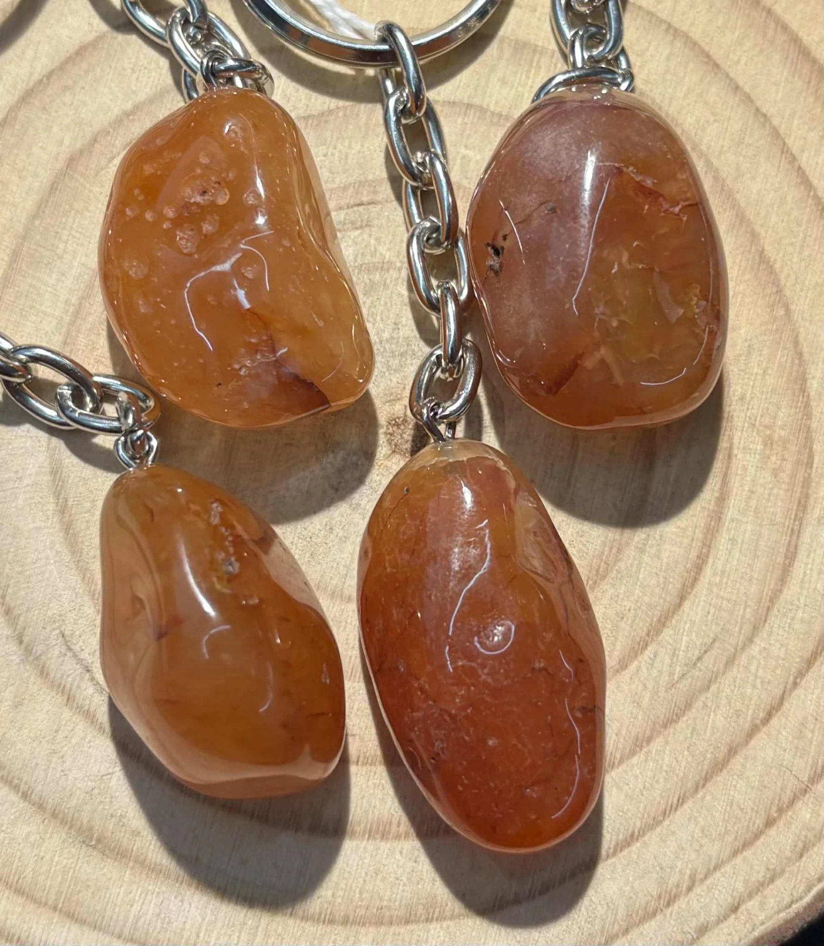 Porte-clés Cornaline