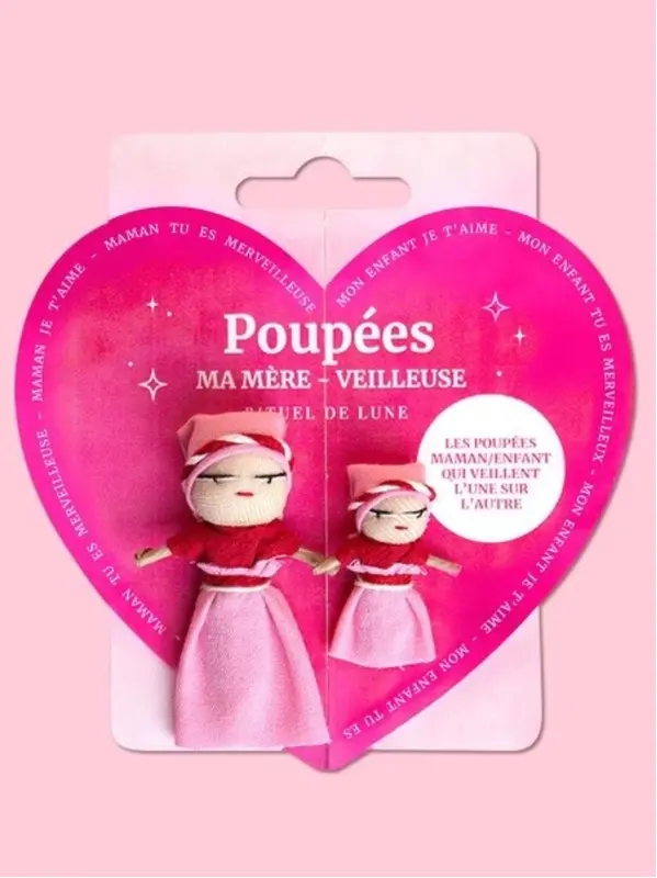 Duo de poupées à soucis Ma Mère-veilleuse