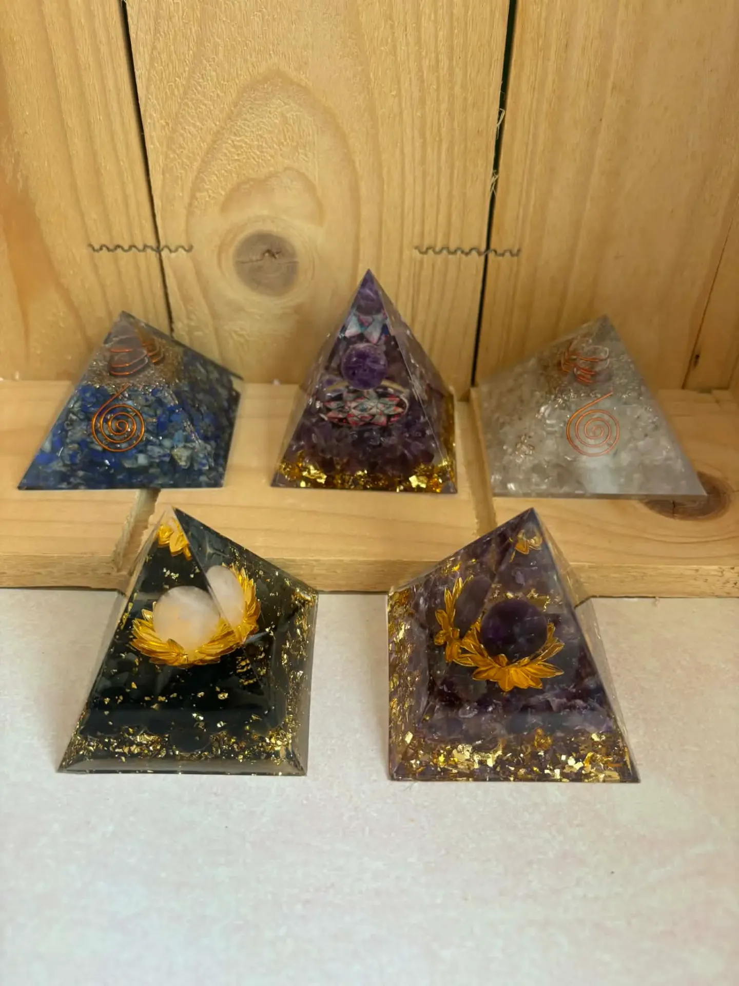 Pyramide d'orgonite