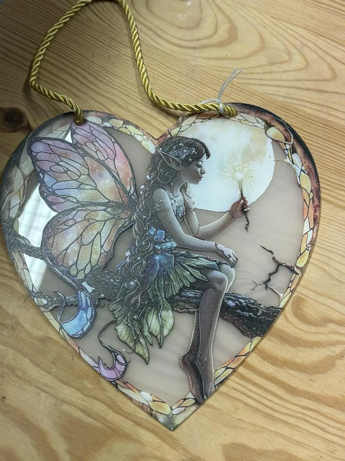 Suspension cœur elfe
