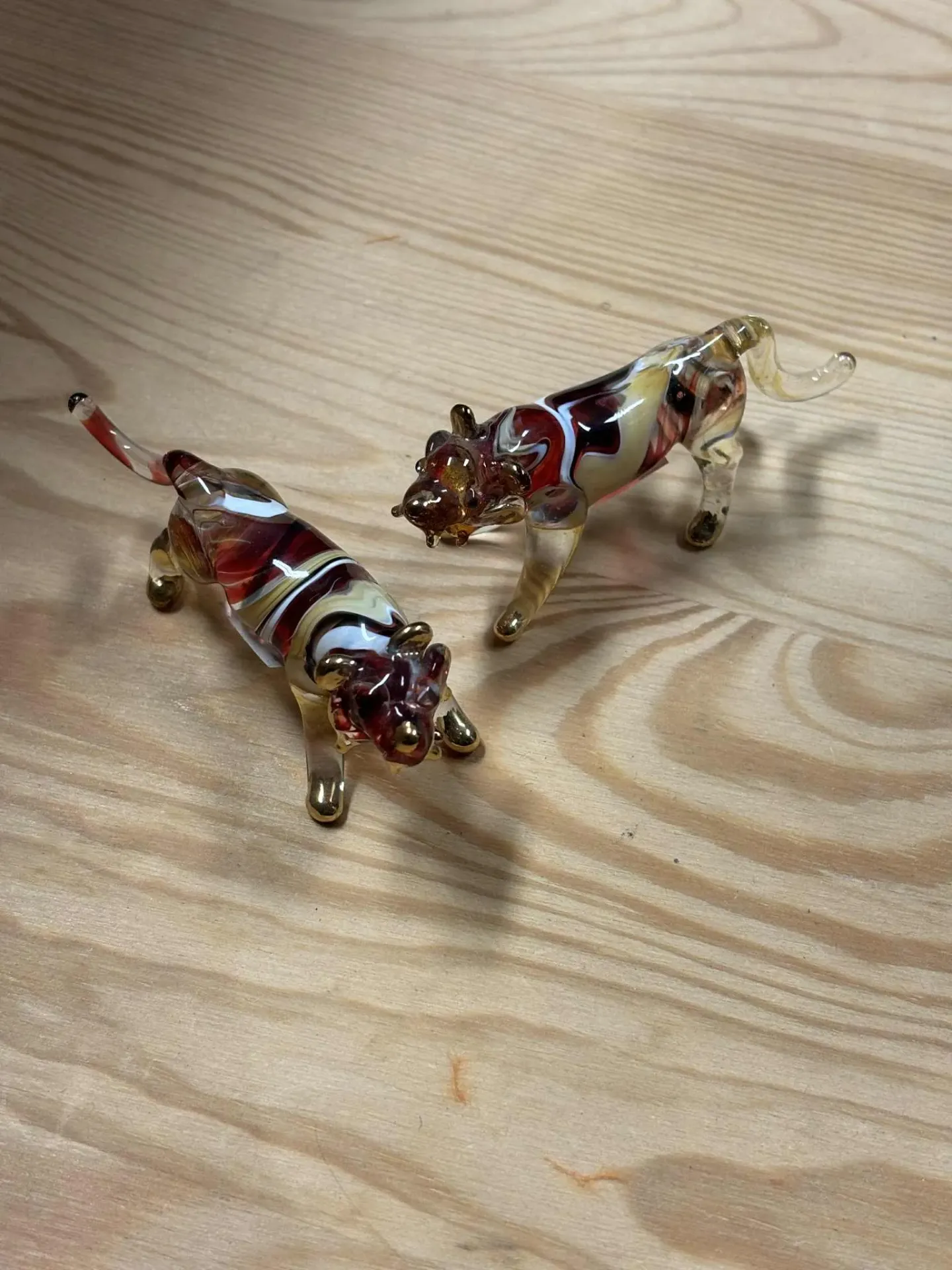 [TIG009] Tigre en verre coloré