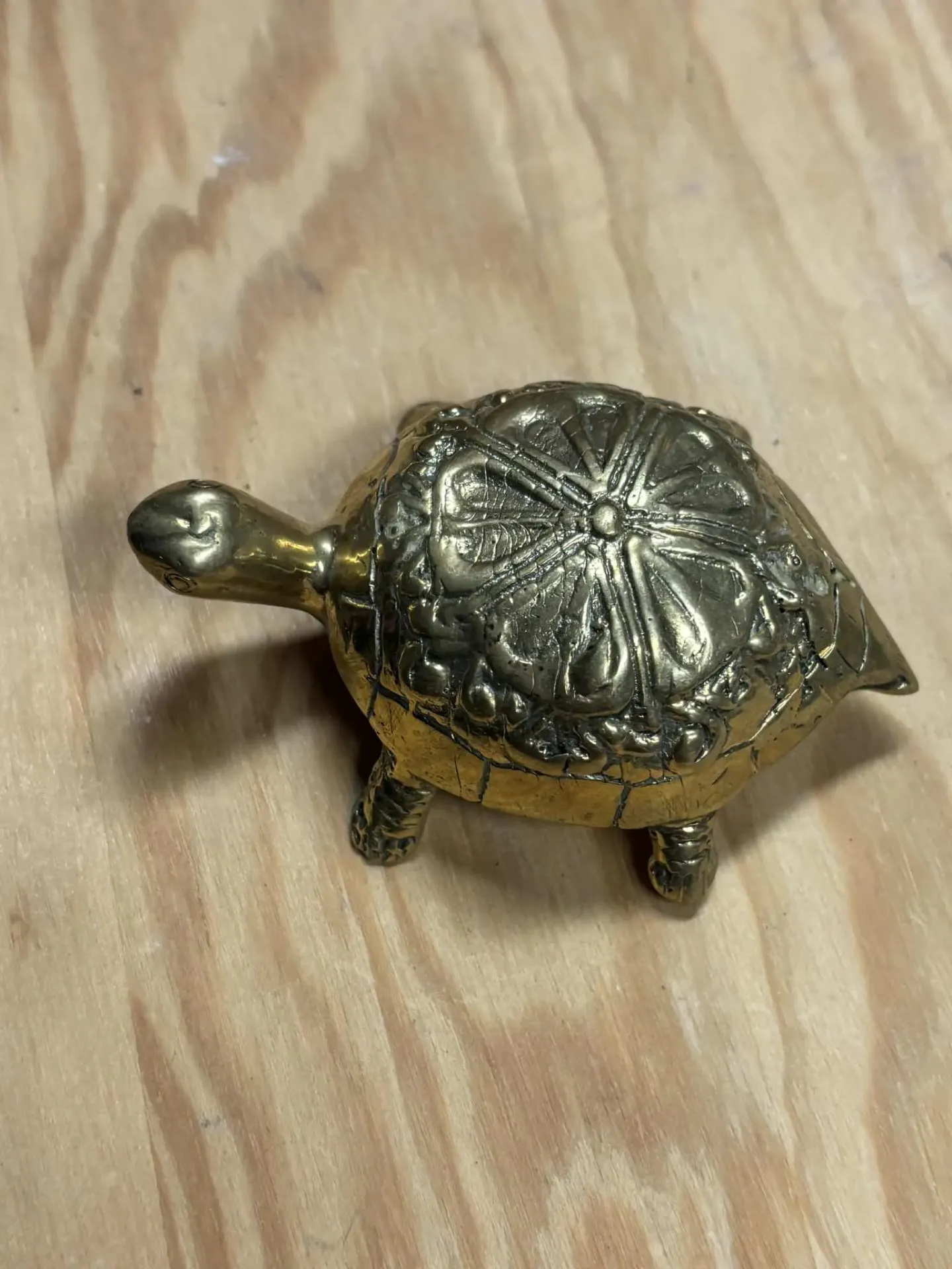 [TORT007] Tortue en bronze