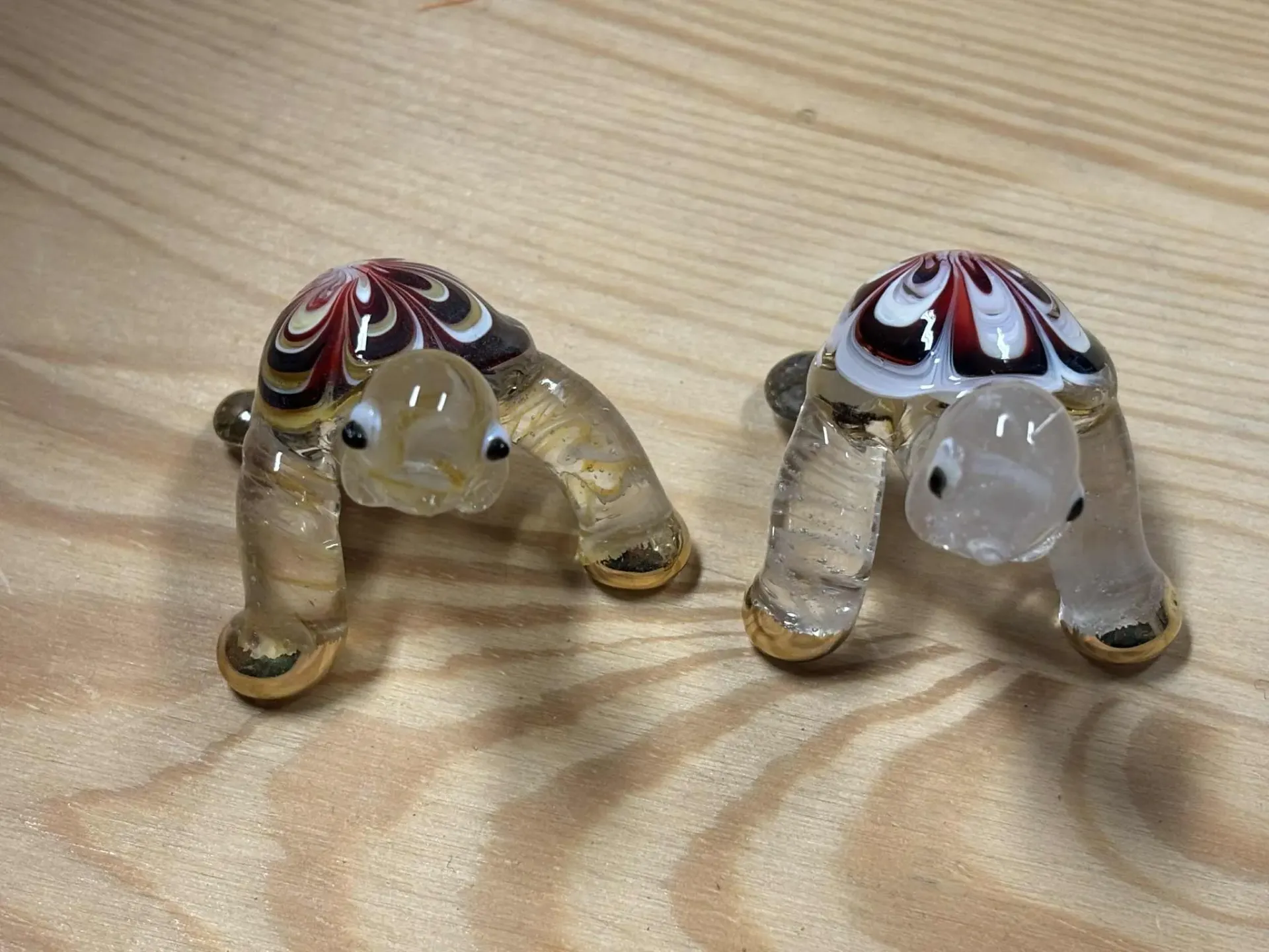 [TORT016] Tortue en verre coloré