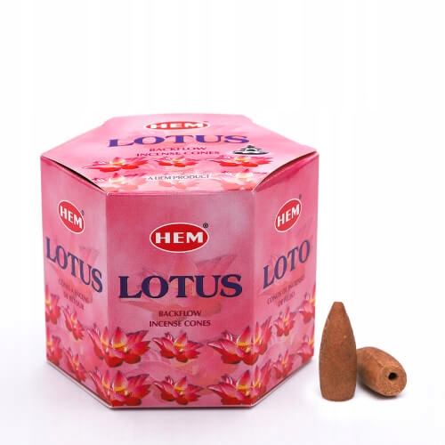 Encens Lotus black flower