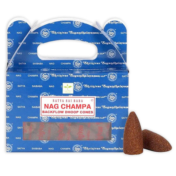 Encens Nag champa black flower