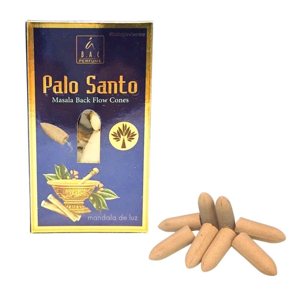 Encens black flower Balaji Palo Santo