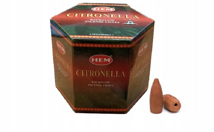 Encens Citronnelle black flower