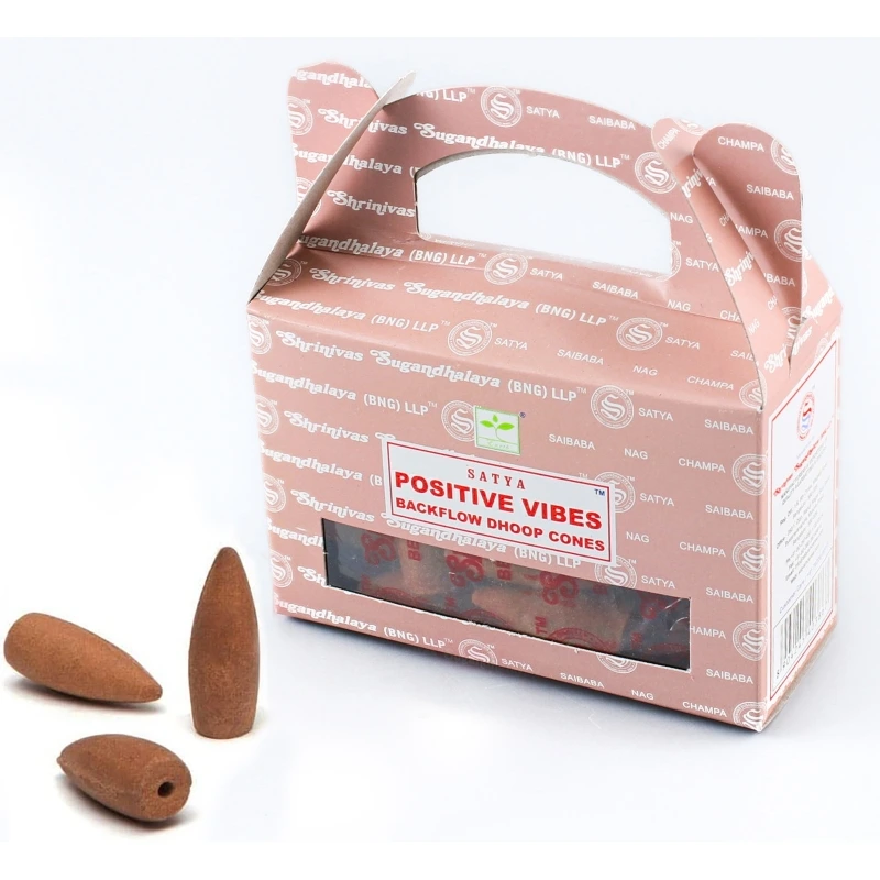 Encens Vibrations positives black flower