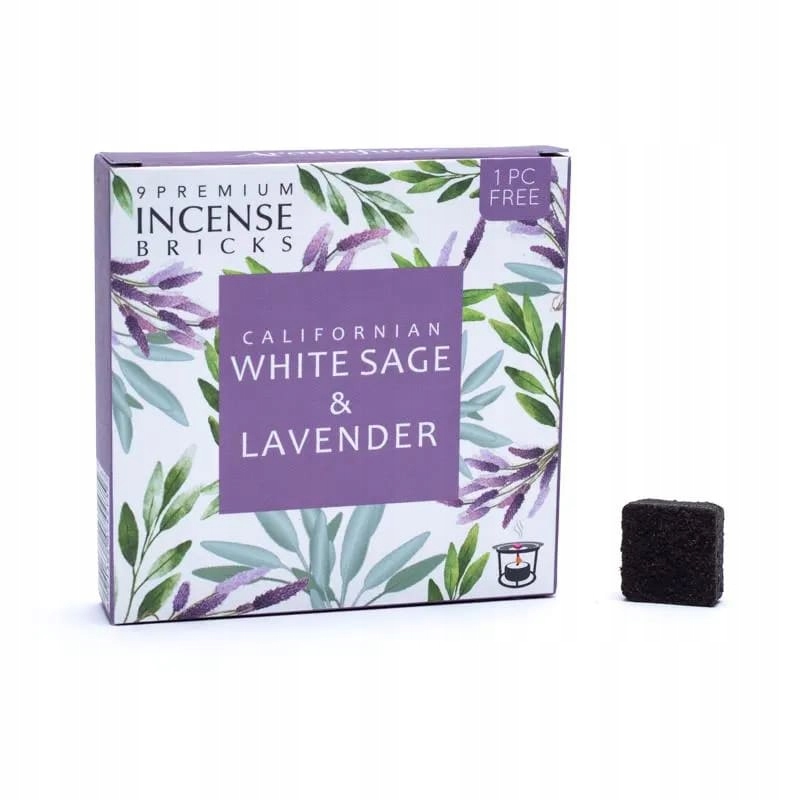 Encens Sauge Blanche & Lavande brique