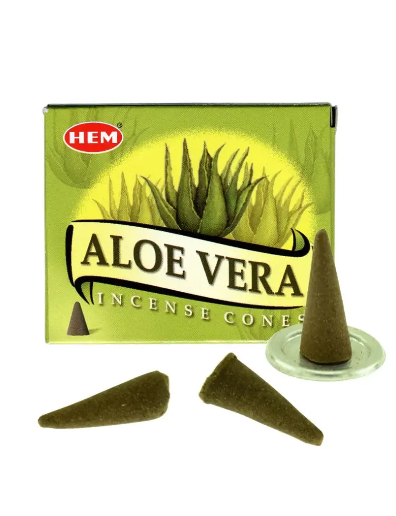 Encens Aloé vera cônes