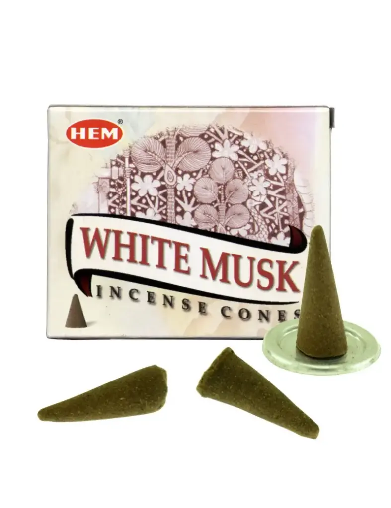 Encens cônes White Musk