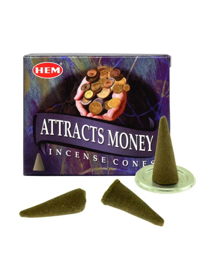 Encens Attire argent cônes