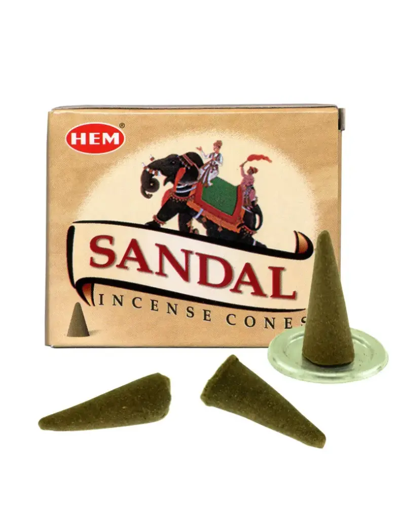 [ENCC045] Encens Bois de Santal cônes