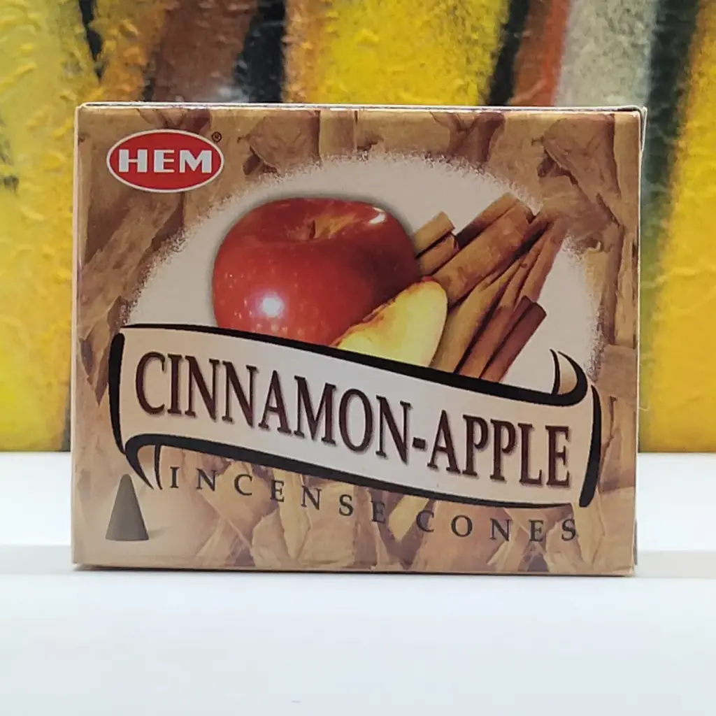 Encens Pomme & cannelle cônes